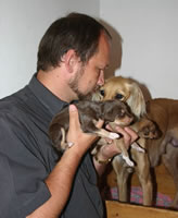 Karli mit dunklem chocolate (41kb)